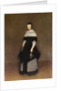 Female portrait by Gerard ter Borch or Terborch