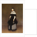 Female portrait by Gerard ter Borch or Terborch