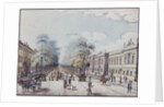 The Linden with the Academy, Berlin by F.A. Calau