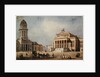 The Royal Theatre and the New Church, 1833 by German School