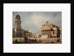 The Royal Theatre and the New Church, 1833 by German School