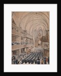 The inauguration of the city councillors in the Church of St. Nicholas, 1808 by F.A. Calau