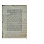 Folio from Pierre d'Ailly's 'Imago Mundi' by School Spanish