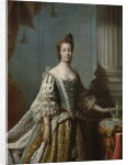 Charlotte Sophia of Mecklenburg-Strelitz, 1762 by Allan (studio of) Ramsay