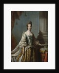 Charlotte Sophia of Mecklenburg-Strelitz, 1762 by Allan (studio of) Ramsay
