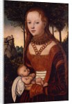 Young mother with child by Lucas the Elder Cranach