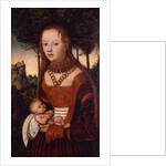 Young mother with child by Lucas the Elder Cranach