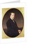 Portrait of N.G. Rubinstein by Vasili Grigorevich Perov