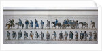 The return of the defeated French army from Russia in 1813 by German School