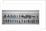 The return of the defeated French army from Russia in 1813 by German School