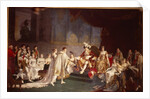 The espousal of Prince Jerome Bonaparte and Princess Catharina Frederica of Wuerttemberg, in Paris, 22nd August 1807 by Jean-Baptiste Regnault
