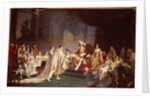 The espousal of Prince Jerome Bonaparte and Princess Catharina Frederica of Wuerttemberg, in Paris, 22nd August 1807 by Jean-Baptiste Regnault