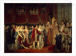 The marriage ceremony of Napoleon I and Archduchess Marie-Louis on 2nd April 1810 by Georges Rouget
