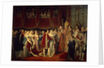 The marriage ceremony of Napoleon I and Archduchess Marie-Louis on 2nd April 1810 by Georges Rouget