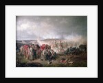 The death of Count Seinsheim at the Battle of Borodino in 1812, 1862 by Adam Albrecht