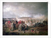 The death of Count Seinsheim at the Battle of Borodino in 1812, 1862 by Adam Albrecht