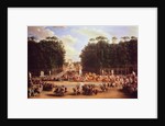 The Entry of Napoleon and Marie-Louise into the Tuileries Gardens on the Day of their Wedding, 2nd April 1810 by Etienne-Barthelemy Garnier