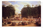 The Entry of Napoleon and Marie-Louise into the Tuileries Gardens on the Day of their Wedding, 2nd April 1810 by Etienne-Barthelemy Garnier