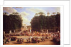The Entry of Napoleon and Marie-Louise into the Tuileries Gardens on the Day of their Wedding, 2nd April 1810 by Etienne-Barthelemy Garnier