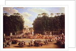 The Entry of Napoleon and Marie-Louise into the Tuileries Gardens on the Day of their Wedding, 2nd April 1810 by Etienne-Barthelemy Garnier