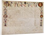 A petition from the German banking family Fugger to Pope Alexander VI by German School