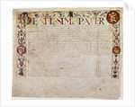A petition from the German banking family Fugger to Pope Alexander VI by German School