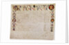 A petition from the German banking family Fugger to Pope Alexander VI by German School
