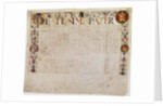 A petition from the German banking family Fugger to Pope Alexander VI by German School
