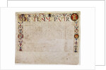A petition from the German banking family Fugger to Pope Alexander VI by German School