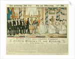 Silver wedding anniversary of Frederick William IV of Prussia and his wife Elizabeth Ludovika of Bavaria, 1848 by German School
