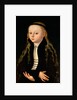 Portrait of a girl, possibly Martin Luther's daughter Magdalena, after Lucas Cranach, Senior, c. 1520 by Anonymous Anonymous