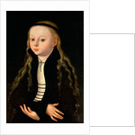 Portrait of a girl, possibly Martin Luther's daughter Magdalena, after Lucas Cranach, Senior, c. 1520 by Anonymous Anonymous