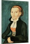 Katharina von Bora, future wife of Martin Luther, 1526 by Lucas the Elder Cranach