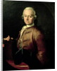 Johann Georg Leopold Mozart, father of Wolfgang Amadeus, 1765 by Peter Anton Lorenzoni