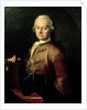Johann Georg Leopold Mozart, father of Wolfgang Amadeus, 1765 by Peter Anton Lorenzoni