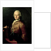 Johann Georg Leopold Mozart, father of Wolfgang Amadeus, 1765 by Peter Anton Lorenzoni