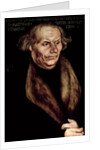 Hans Luther, Father of Martin Luther by Lucas the Elder Cranach