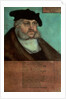 Friedrich III, the Wise, Elector of Saxony by Lucas the Elder Cranach