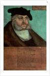 Friedrich III, the Wise, Elector of Saxony by Lucas the Elder Cranach