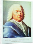 Portrait of Johann Sebastian Bach by Gottlieb Friedrich Bach