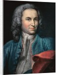 Portrait presumed to be Johann Sebastian Bach, 1717-23 by Johann Ernst Rentsch
