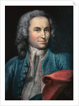 Portrait presumed to be Johann Sebastian Bach, 1717-23 by Johann Ernst Rentsch