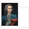 Portrait presumed to be Johann Sebastian Bach, 1717-23 by Johann Ernst Rentsch