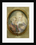 Wolfgang Amadeus Mozart and his sister Maria-Anna, called 'Nannerl' by Eusebius Johann Alphen