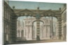 Set design for the world premiere performance of 'Idomeneo', by Wolfgang Amadeus Mozart in Munich, 1781 by Lorenzo I Quaglio