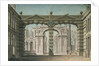 Set design for the world premiere performance of 'Idomeneo', by Wolfgang Amadeus Mozart in Munich, 1781 by Lorenzo I Quaglio
