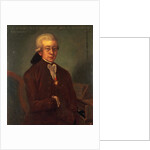 Portrait of Wolfgang Amadeus Mozart wearing the Order of the Golden Spur, 1777 by Austrian School
