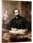 Marie Francois Sadi Carnot at his Desk by Theobald Chartran