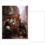 Murder of French King Henri IV by Ravaillac in 1610 in Paris by Charles Housez