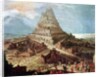 Construction of the Tower of Babel, 16th-17th century by Hendrick van Cleve